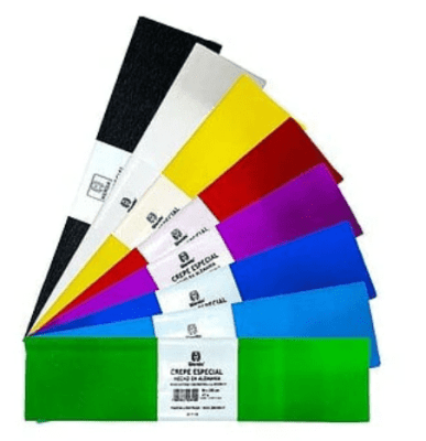 PAPEL CREPE 50X250CM CELESTE #820