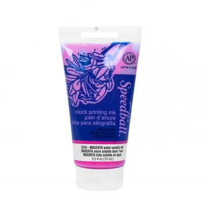 TINTA AL AGUA PARA XILOGRAFÍA 75ML MAGENTA SPEEDBALL