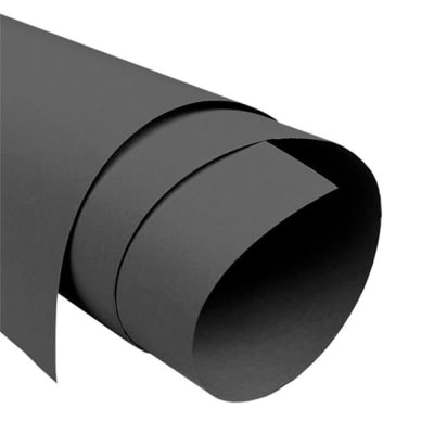 PAPERLINE SPECTRA 80 GRS 77 X110 CM (1UN) BLACK