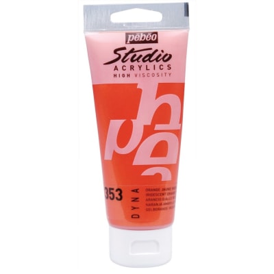 ACRÍLICO 100ML NARANJA AMARILLO IRIDISCENTE (353) PEBEO