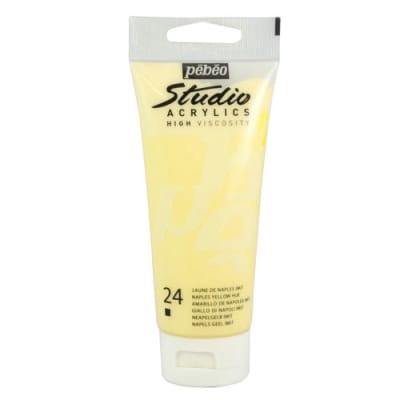 ACRÍLICO 100ML AMARILLO DE NÁPOLES IMIT. (24) PEBEO