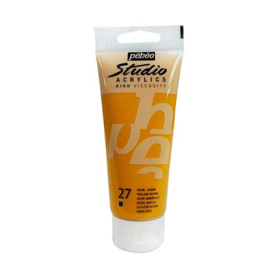 ACRÍLICO 100ML AMARILLO OCRE (27) PEBEO