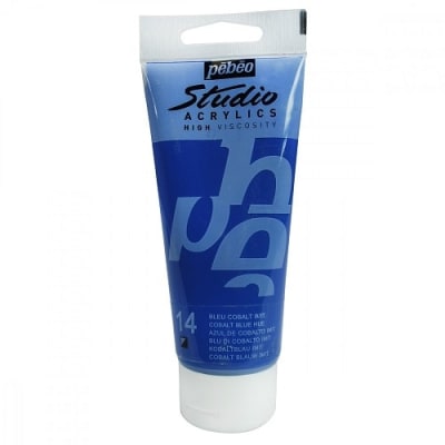 ACRÍLICO 100ML AZUL COBALTO OPACO IMIT. (14) PEBEO