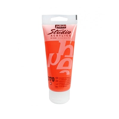 ACRÍLICO 100ML NARANJA FLUORESCENTE (370) PEBEO