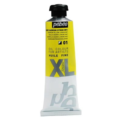 ÓLEO PEBEO 01 AMARILLO CADMIO LIMÓN IMIT 37ML