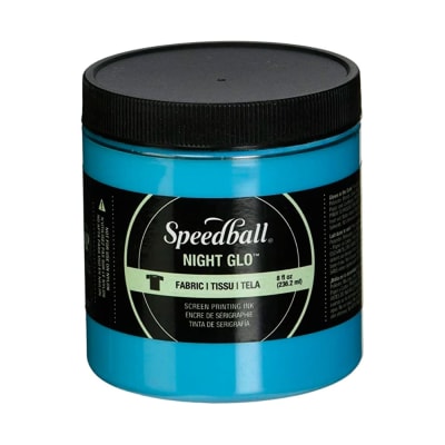 TINTA DE SERIGRAFÍA NIGHT GLO 236ML AZUL (47520) SPEEDBALL