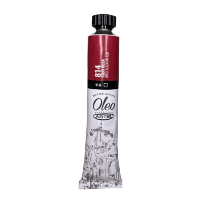 ÓLEO 22ML ROJO ROSA (814) ARTEL
