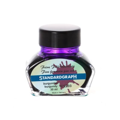 TINTA FINA 30 ML PARA PLUMA FUENTE BURGUNDY 572203