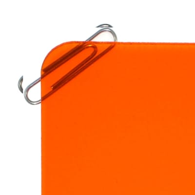 ACRÍLICO TRANSPARENTE ANARANJADO 2MM 80X120CM