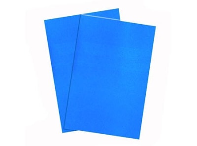 MICA 200 MICRONES TRANSPARENTE OFICIO AZUL