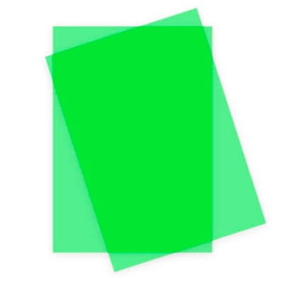 MICA 200 MICRONES TRANSPARENTE OFICIO VERDE