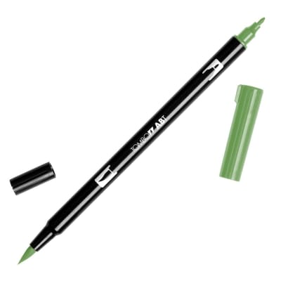 PLUMÓN TOMBOW PUNTA PINCEL  158 - DARK OLIVE DUAL BRUSH ABT