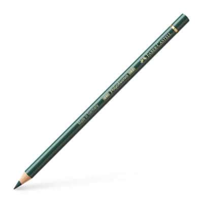 LÁPIZ POLYCHROMOS (165) VERDE ENEBRO FABER-CASTELL