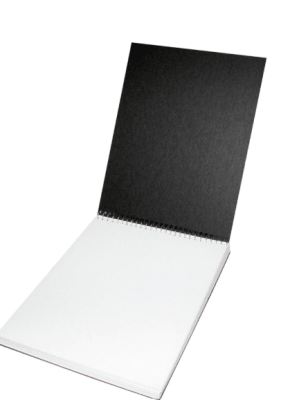 BLOCK BOND TAPA NEGRA 1/4 OFICIO 100 HOJAS