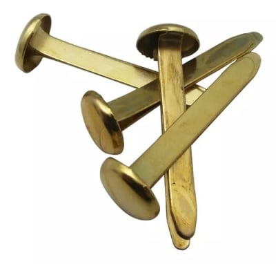 BROCHES MARIPOSA METALICO 19MM 100 UNIDADES