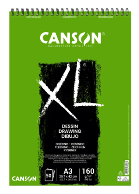 CROQUERA XL DIBUJO 160G A3 50HJ CANSON