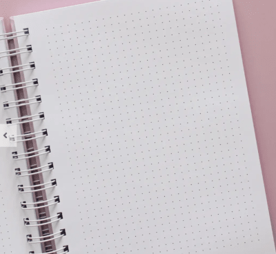 CUADERNO DE PUNTOS 5MM 1/2 OFICIO 60 HOJAS