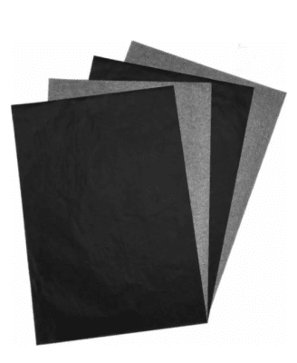 PAPEL CALCO CARTA NEGRO (1UN)