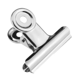 PINZA SUJETAPAPELES PALA FIJA (1 UN)