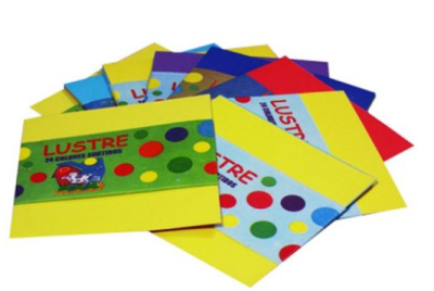 PAPEL LUSTRE 10X10CM 24HJ HAND