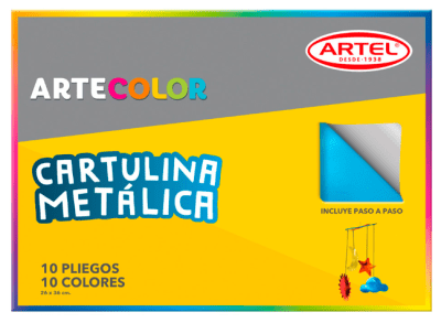 CARTULINA METALICA 10 HOJAS