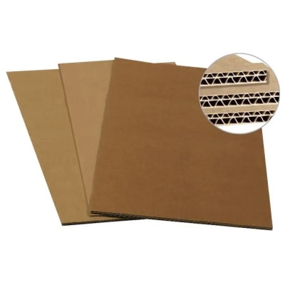 CARTON CORRUGADO DOBLE 55X77CM