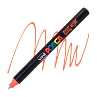 MARCADOR ACRÍLICO PC-1MR NARANJA POSCA
