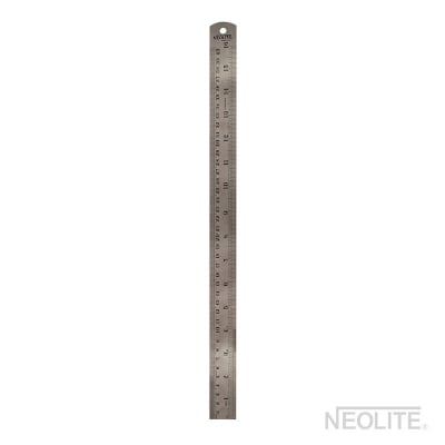 REGLA METÁLICA 40CM NEOLITE