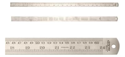 REGLA METÁLICA 60CM NEOLITE