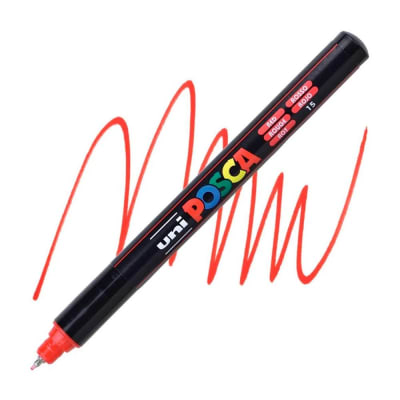 MARCADOR ACRÍLICO PC-1MR ROJO POSCA
