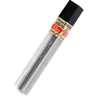 MINAS HI-POLYMER 0.5MM 2H PENTEL