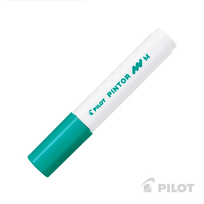 MARCADOR ACRÍLICO PINTOR MEDIO (M) 1.4MM VERDE PILOT