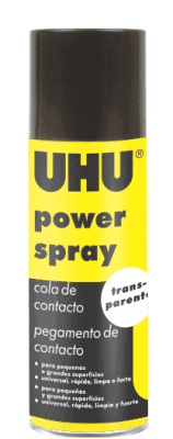 PEGAMENTO DE CONTACTO POWER SPRAY 200ML UHU