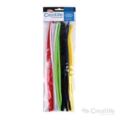 VARILLAS CHENILLE SURTIDAS (25UN) ADIX