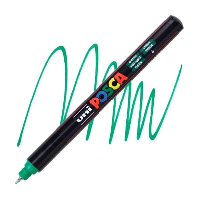 MARCADOR ACRÍLICO PC-1MR VERDE POSCA