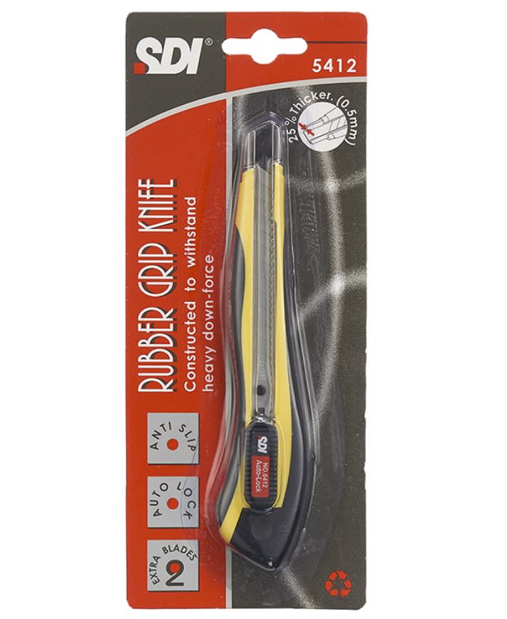 CUCHILLO CARTONERO 9MM BLOQUEO AUTOMÁTICO 5412 SDI1