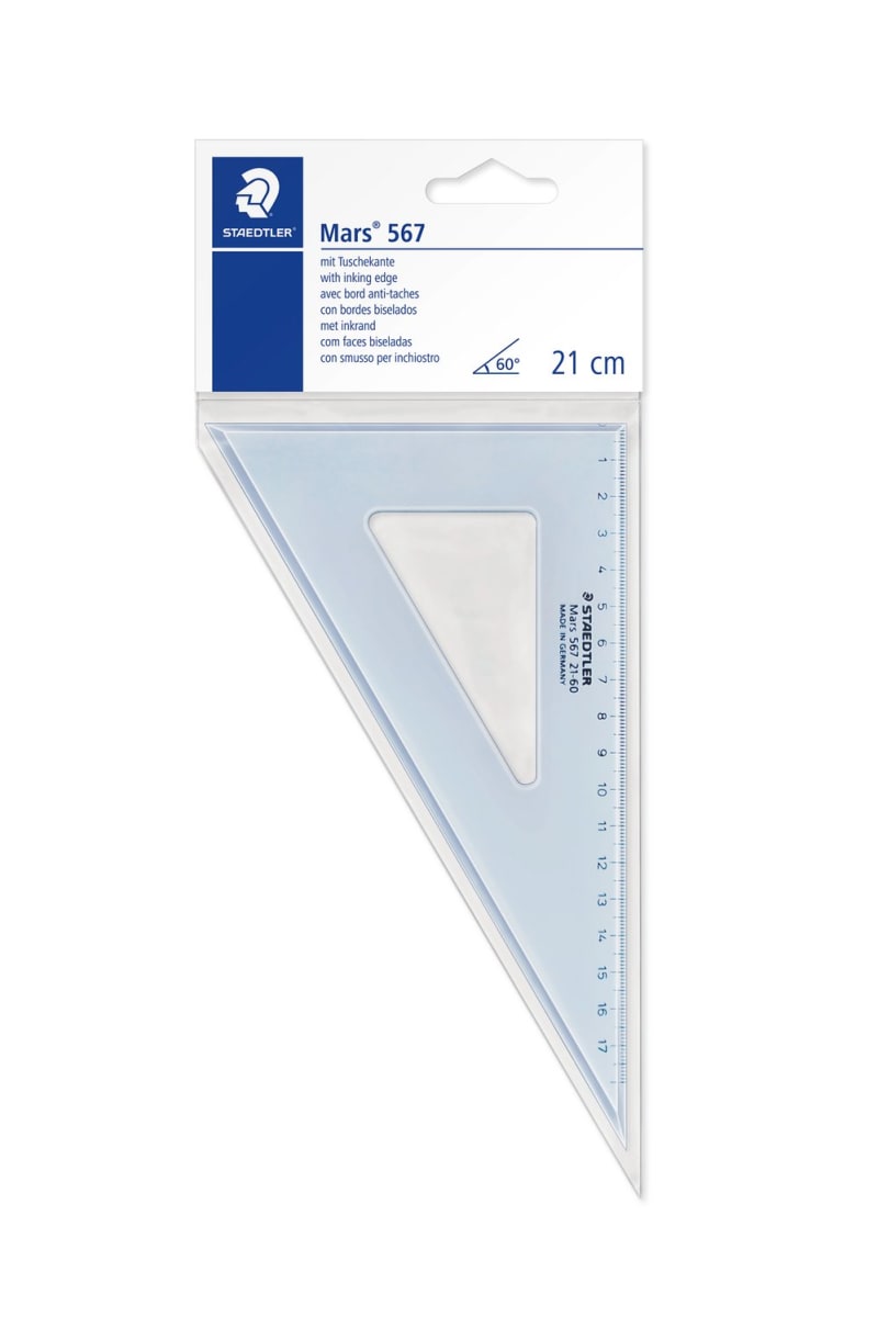 ESCUADRA 60° MARS 567 21CM STAEDTLER1