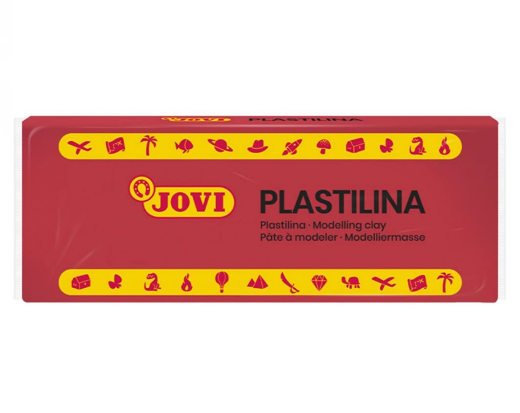 PLASTILINA 150G ROJO JOVI1