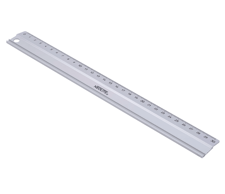 REGLA DE ALUMINIO DE CORTE 30CM2