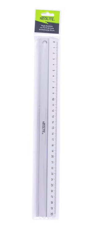 REGLA DE ALUMINIO DE CORTE 30CM1