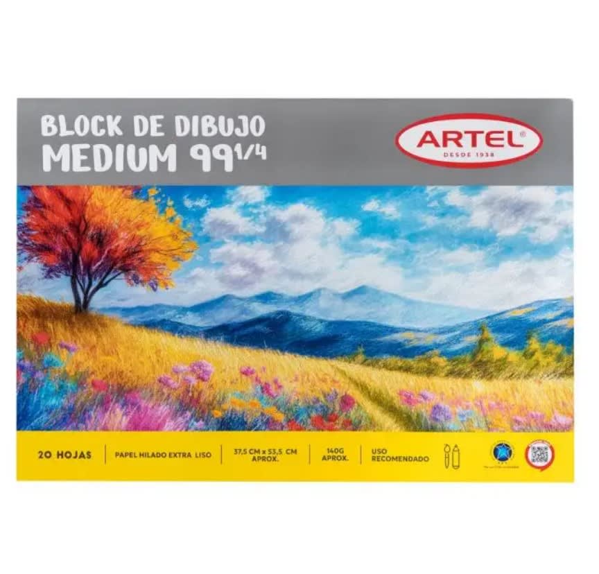 BLOCK MEDIUM 99 (140G) 1/4 20HJ ARTEL1