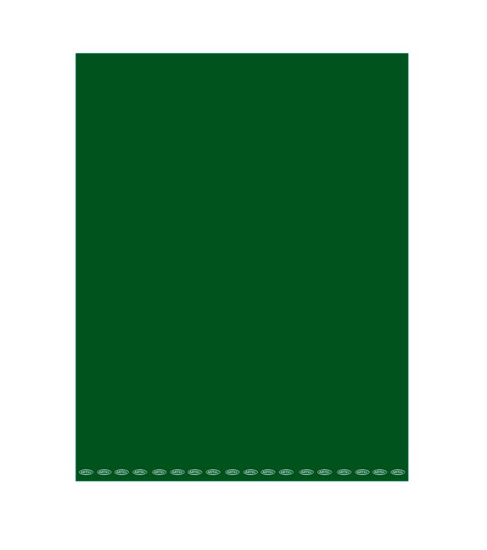CARTULINA PINTADA 53X75CM VERDE OSCURO (A-54) ARTEL1