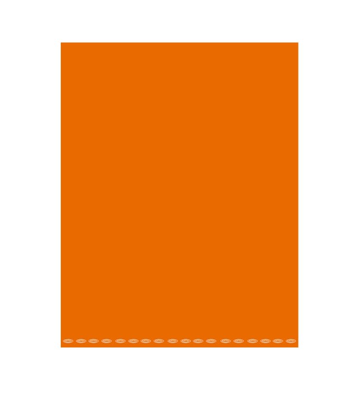 CARTULINA PINTADA 53X75CM NARANJA (A-77) ARTEL1