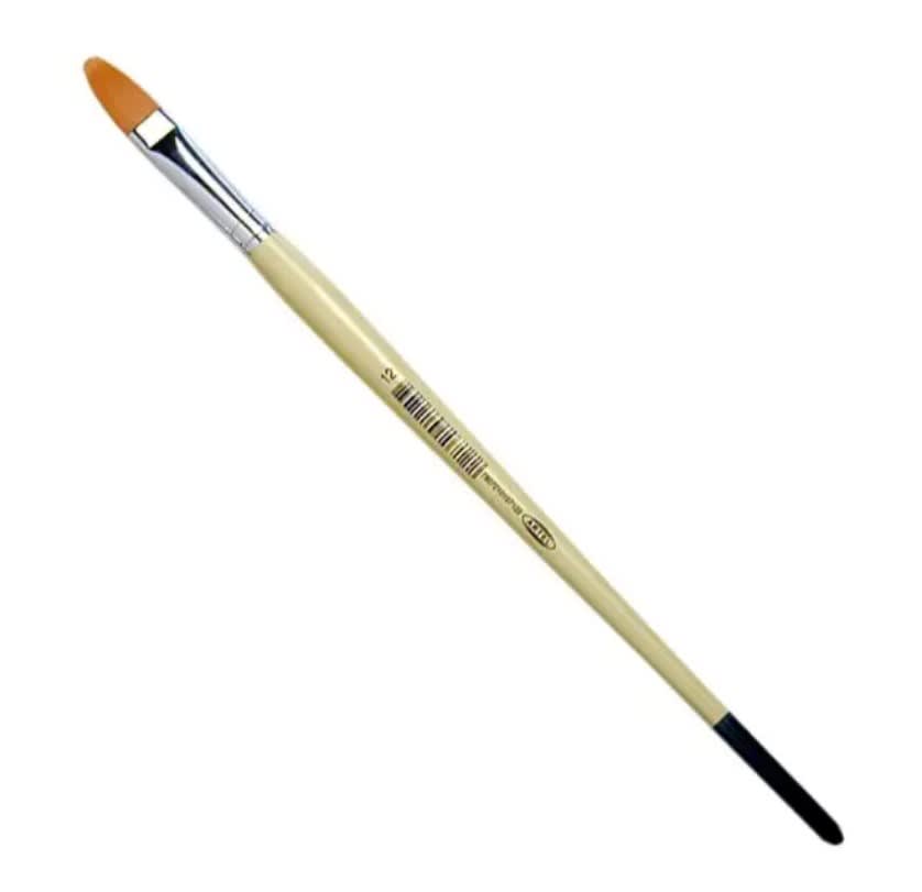 PINCEL ALMENDRADO 107 SINTÉTICO N°12 ARTEL1