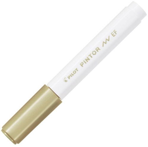 MARCADOR ACRÍLICO PINTOR EXTRA FINO (EF) 0.7MM DORADO PILOT1