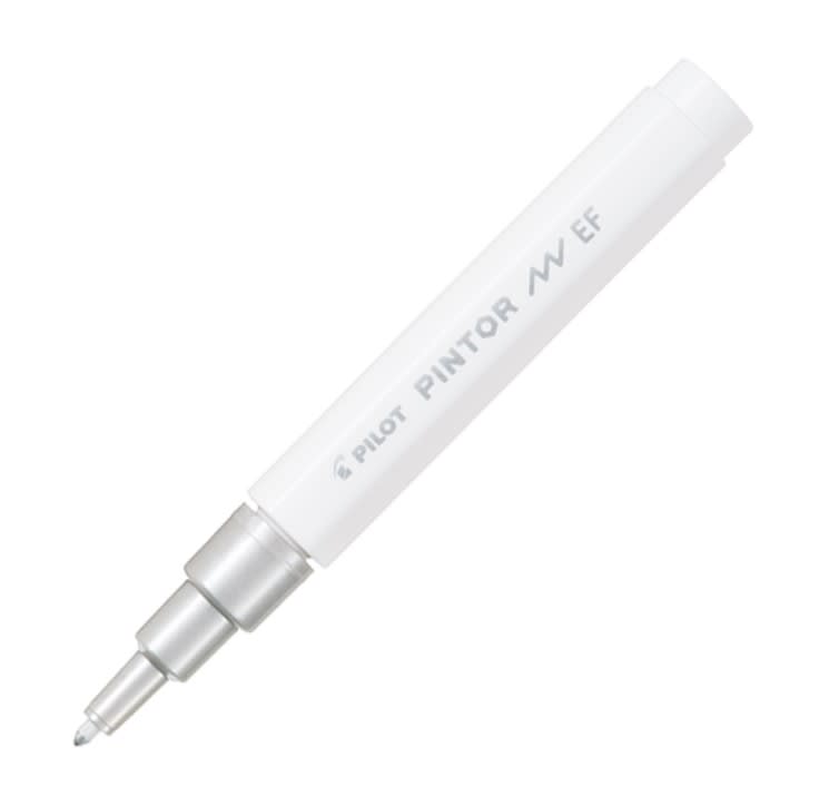 MARCADOR ACRÍLICO PINTOR EXTRA FINO (EF) 0.7MM PLATEADO PILOT2