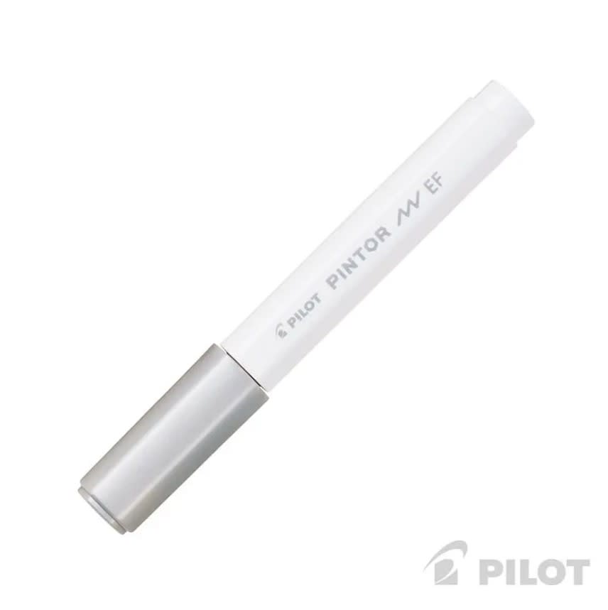 MARCADOR ACRÍLICO PINTOR EXTRA FINO (EF) 0.7MM PLATEADO PILOT1