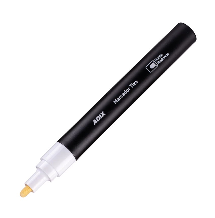 MARCADOR TIZA 4MM BLANCO ADIX1