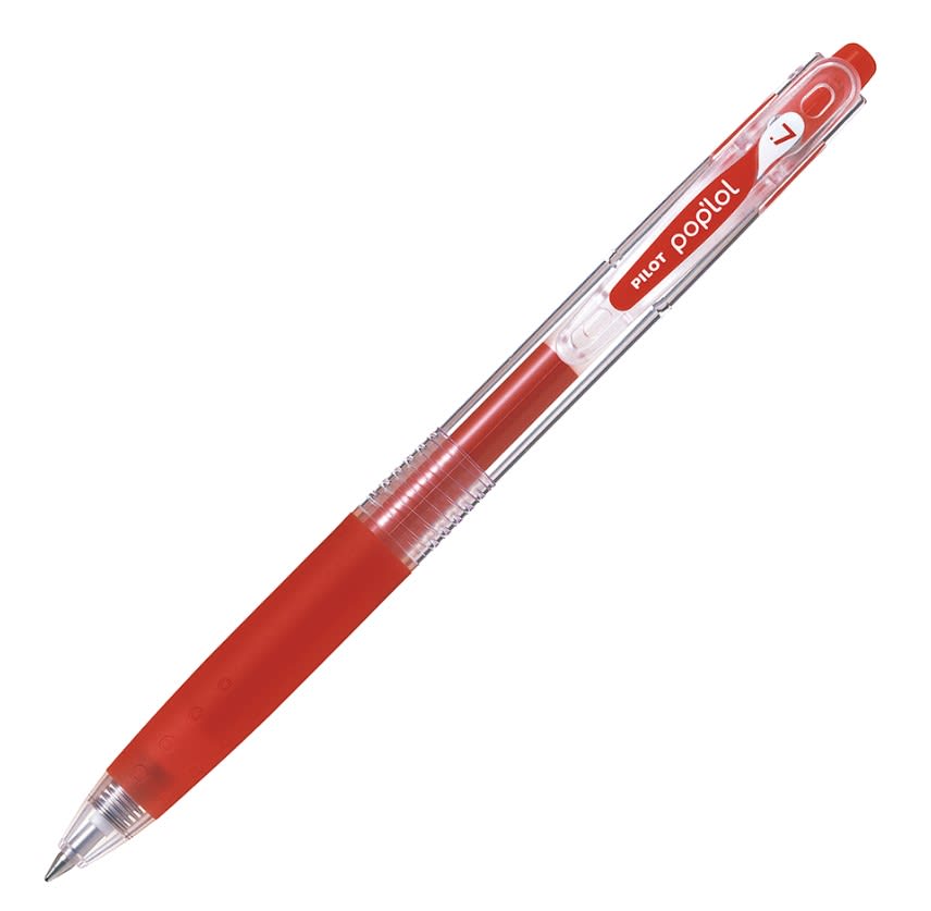 LÁPIZ GEL POP'LOL 0.7MM ROJO PILOT1