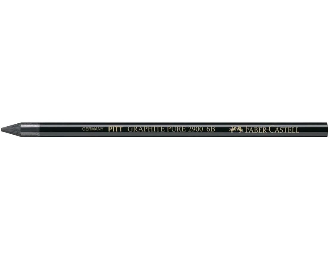 LÁPIZ PITT GRAFITO PURO 2900 6B FABER-CASTELL2